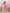 Yufta Pink Ikat Print Pure Cotton A-Line Suit Set