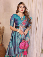 Thumbnail for Anaita Banarasi Tissue Silk Saree - Distacart