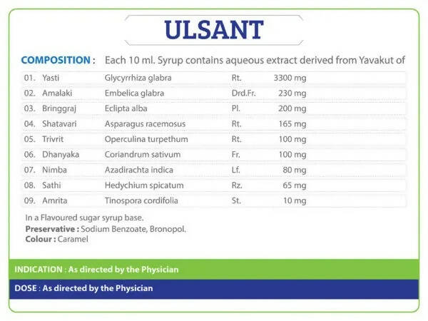 Ayurchem Ulsant Syrup - Distacart