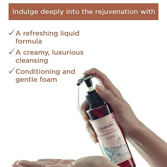 Spawake Ayurveda Face Cleanser Rejuvenating Foaming Face Wash - Distacart