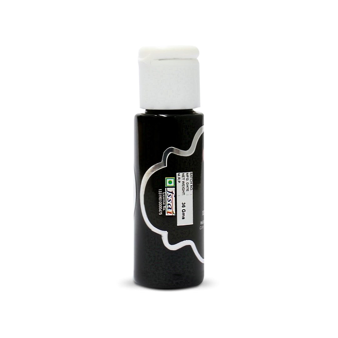 confect pitch black gel color br b 20 gms b