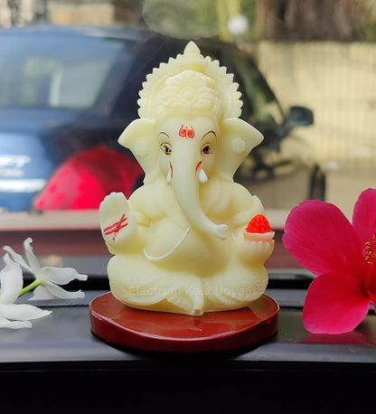 Electrum Kala Udyam Ganesha Idol - Distacart