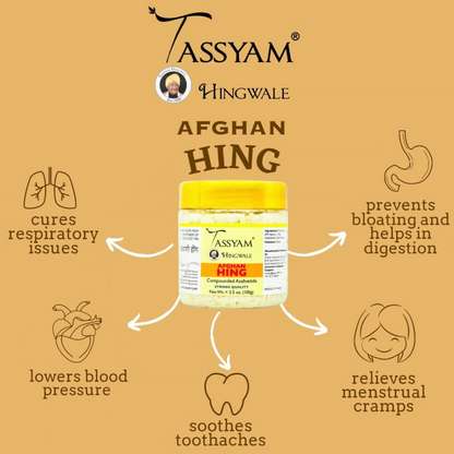 Tassyam Organics Afghan Hing - Distacart