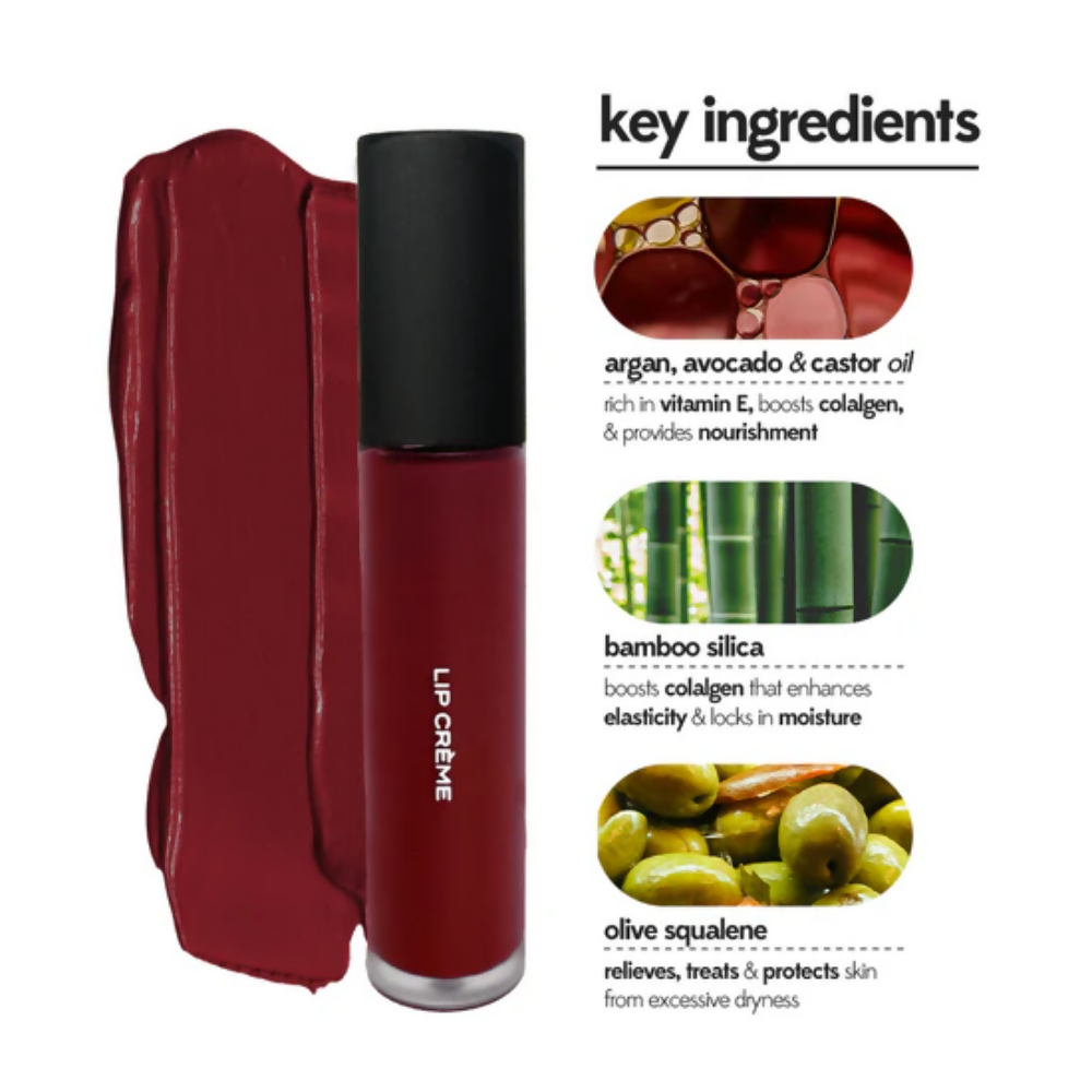 Ruby's Organics Lip Crème - Wallflower - Distacart