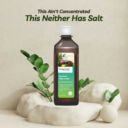 Axiom Mukti Gold Herbal Hair Wash - Distacart