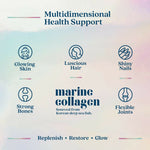 Thumbnail for Wellbeing Nutrition Glow Korean Marine Collagen Peptides Tropical Bliss Flavor & Unflavored Combo - Distacart