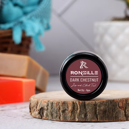 Ronzille Lip And Cheek Tint - Dark Chestnut - Dista