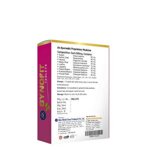 Alex Gynofit Herbal Tablets - Distacart