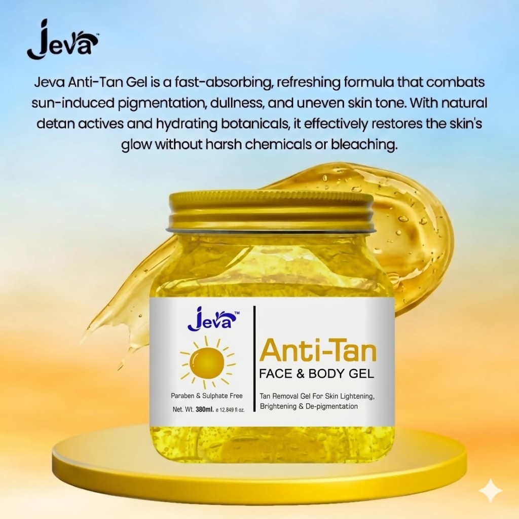 Jeva Anti-Tan Gel - Brightening & Pigmentation Reducing Gel - Dista