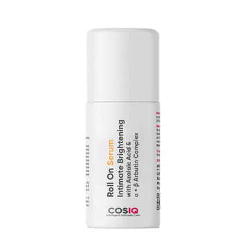 Cos-IQ Intimate Brightening Roll-On Serum, With Azelaic Acid & Alpha + Beta Arbutin Complex - Distacart