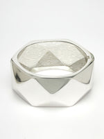 Thumbnail for NVR Women Rhodium-Plated Kada Bracelet - Distacart