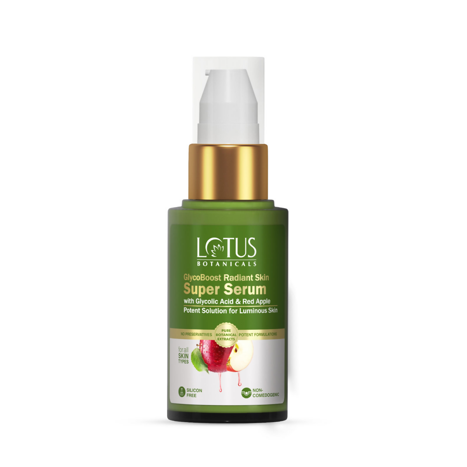 Lotus Botanicals GlycoBoost Radiant Skin Super Serum - Distacart