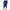 Asmaani Royal Blue color Dhoti Patiala with Embellished Border