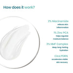 Thumbnail for Wishcare 2:1:3 NMF Water Gel Moisturizer for Oily & Sensitive Skin, Oil-Free - Distacart