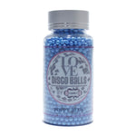 Thumbnail for confect poppy blue disco balls sprinkles 4 mm 120 gms