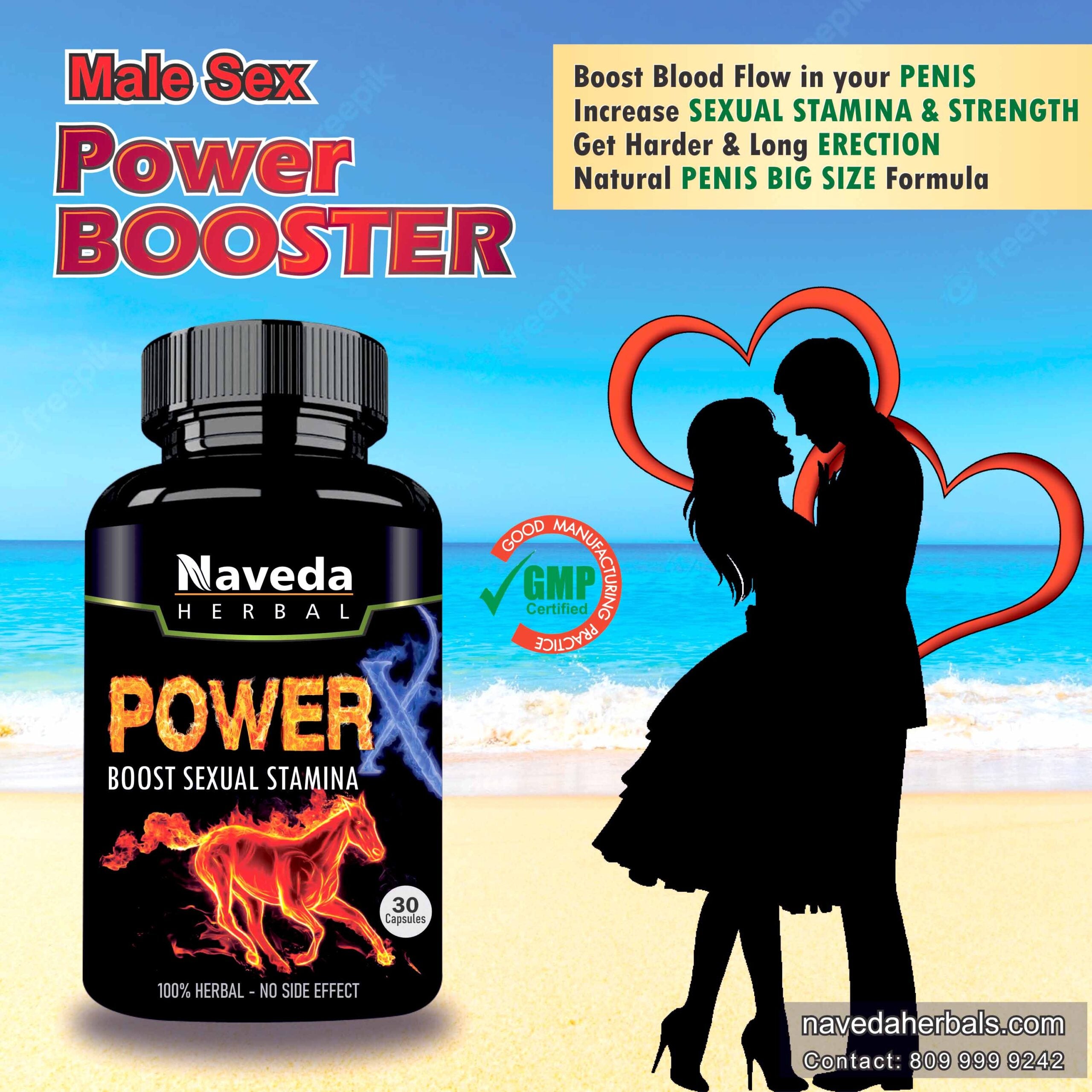 Naveda Herbal Power X Capsules - Distacart