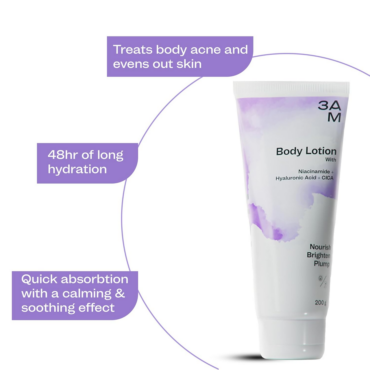 3 AM Tvach Body Lotion - Distacart