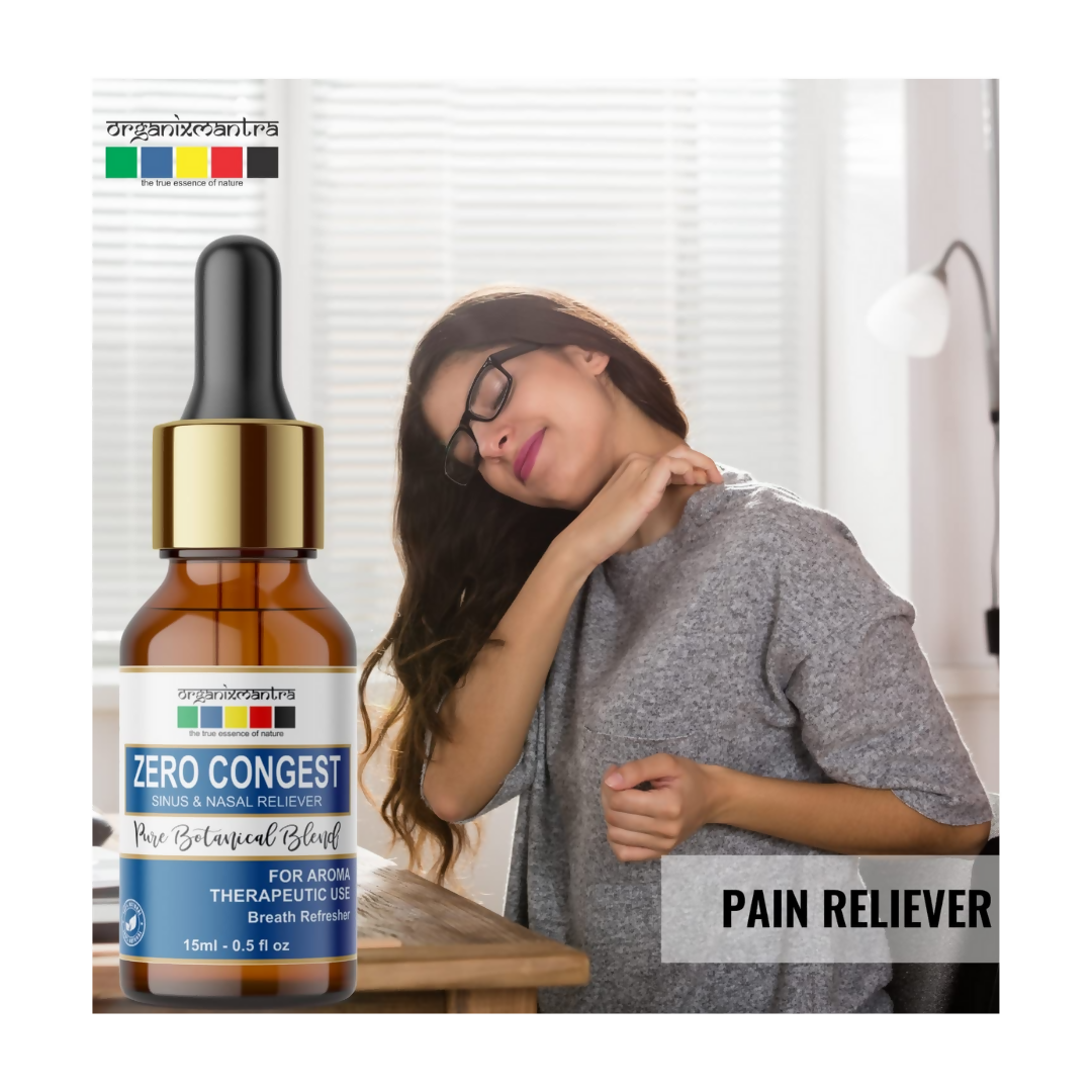 Organix Mantra Zero Congest Essential Oil Blend - Distacart
