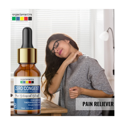 Organix Mantra Zero Congest Essential Oil Blend - Distacart