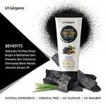 Thumbnail for LA Organo Activated Charcoal Face Wash - Distacart