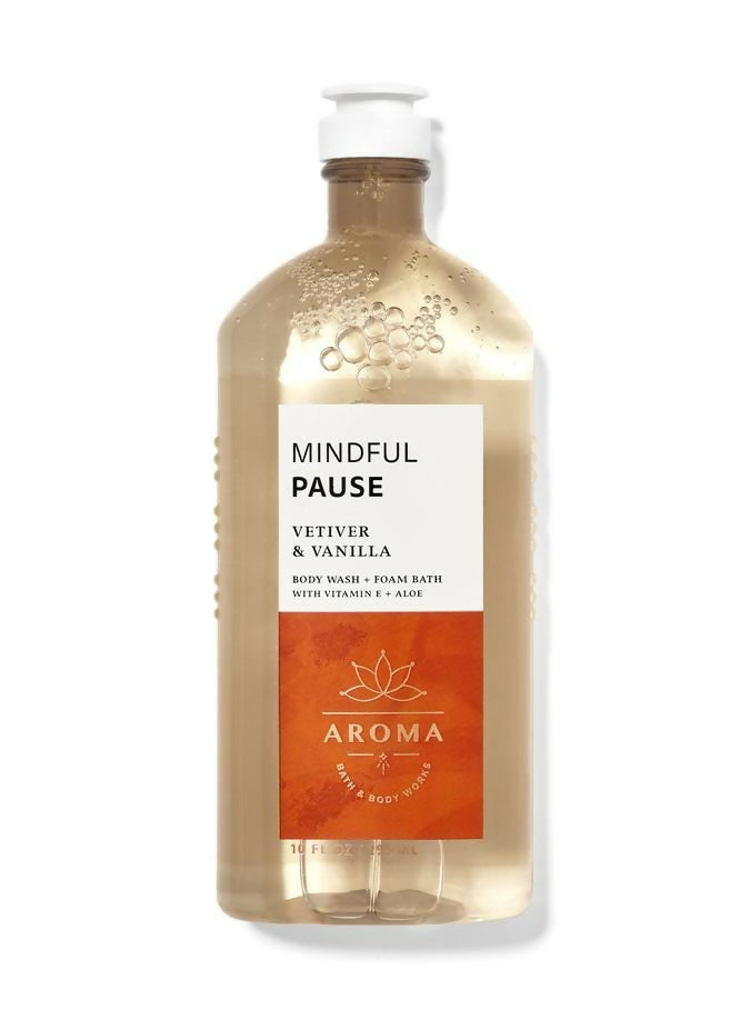 Bath & Body Works Vetiver Vanilla Body Wash & Foam Bath - Distacart