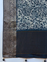 Thumbnail for Anouk Ethnic Motifs Zari Silk Blend Sungudi Saree