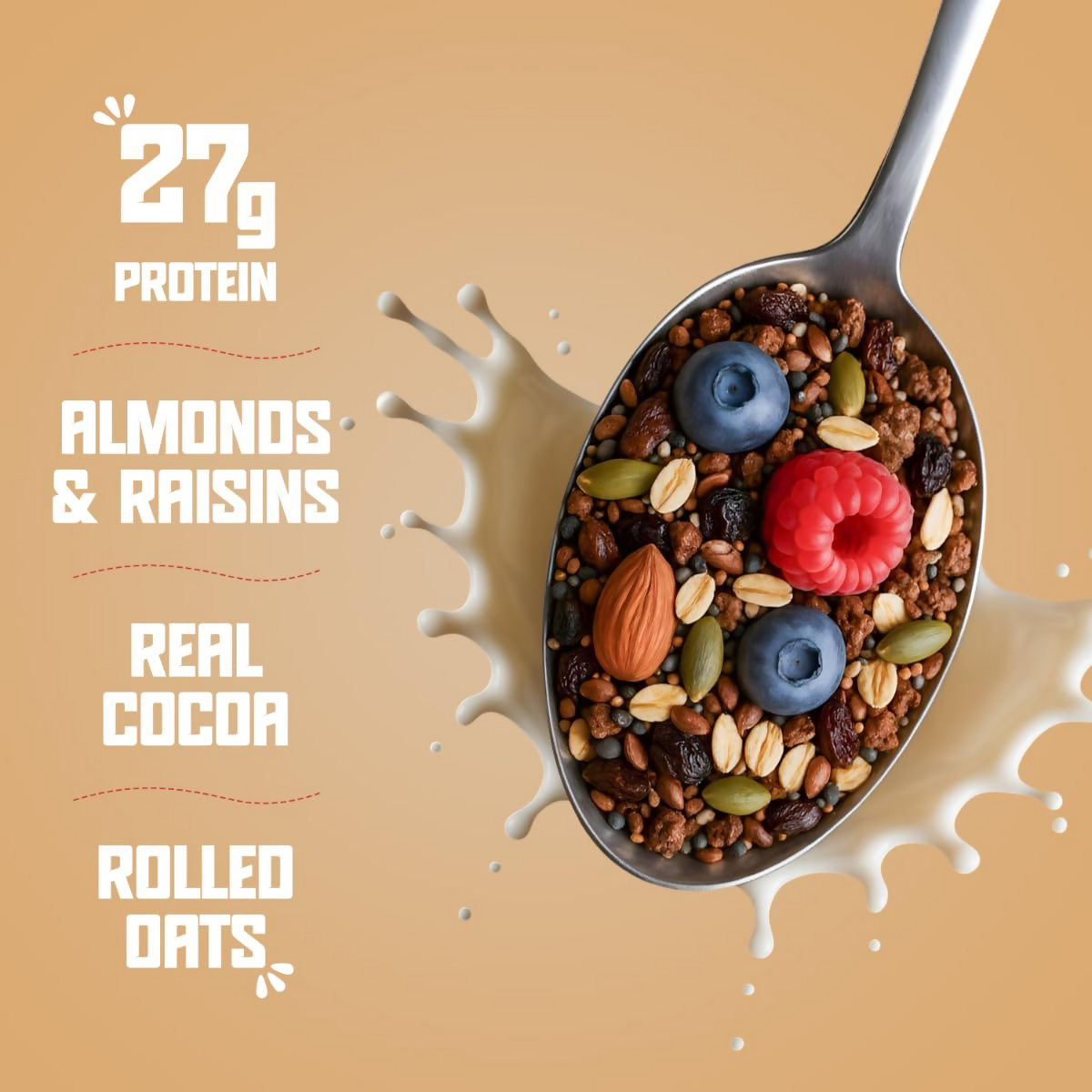 Dc Doctors Choice High Protein Oats ( Dark Choco Berry Flavor) - Dista