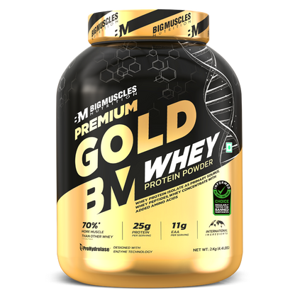 Big Muscles Nutrition Premium Gold Whey Protein - Distacart
