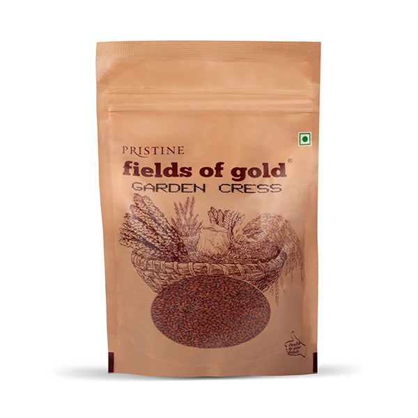 Pristine Fields of Gold - Garden Cress Seeds - Distacart