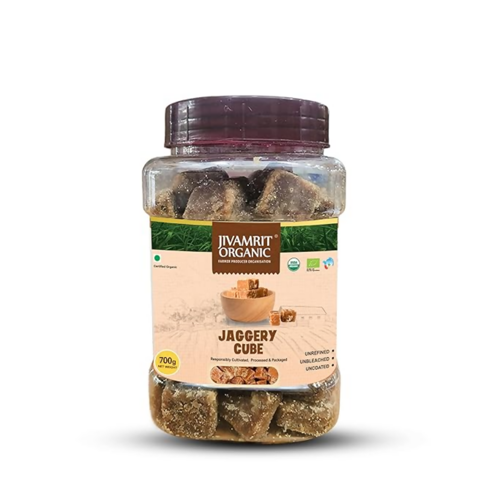 Jivamrit Organic Jaggery Cubes - Dista