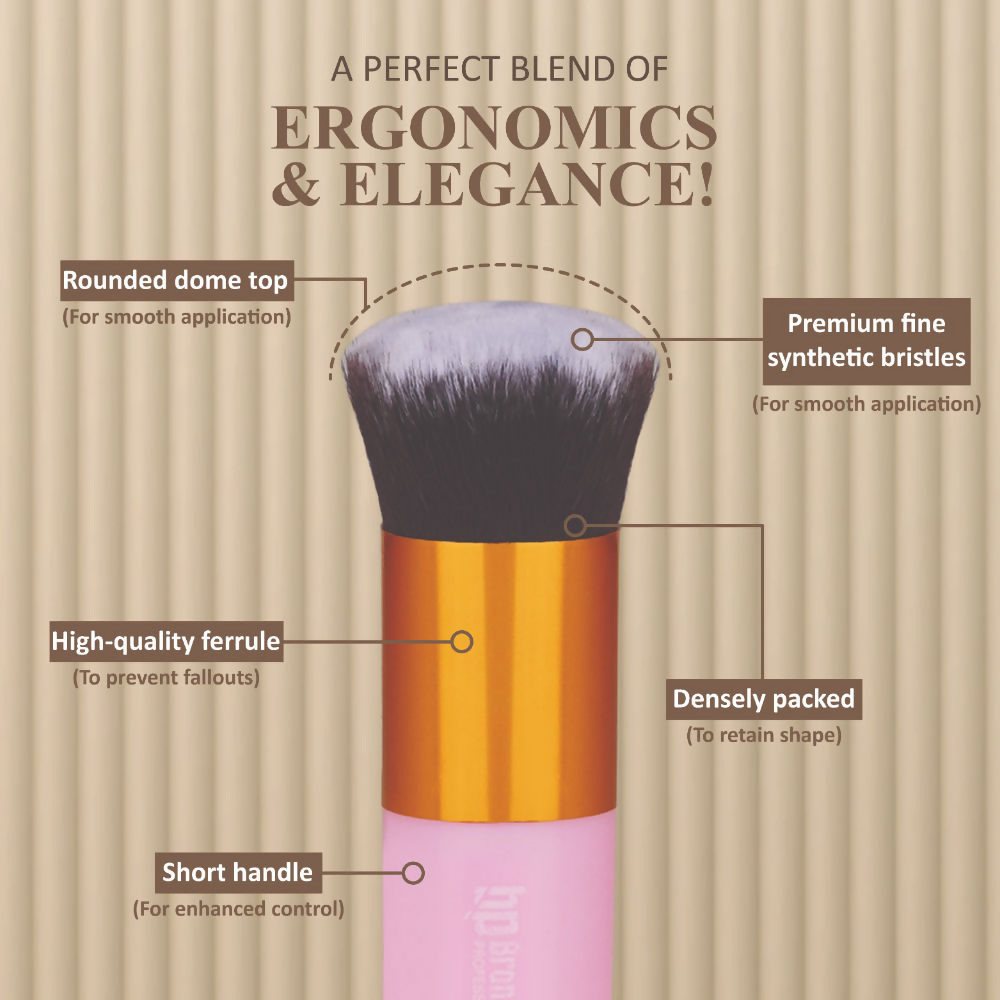 Bronson Professional Fat Brush For Face Powder And Blush - Dista