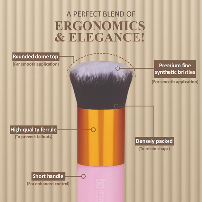 Bronson Professional Fat Brush For Face Powder And Blush - Dista