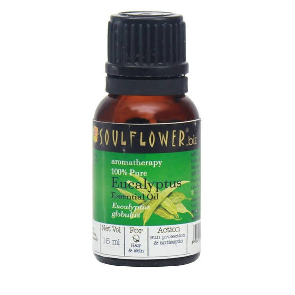Soulflower Aromatherapy Pure Eucalyptus Essential Oil