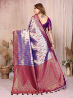 Thumbnail for Anaita Banarasi Tissue Silk Saree - Distacart