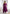Lorenvalley Purple Faux Georgette Lukhnowi Sequence Work Anarkali Kurta Pant With Dupatta Set