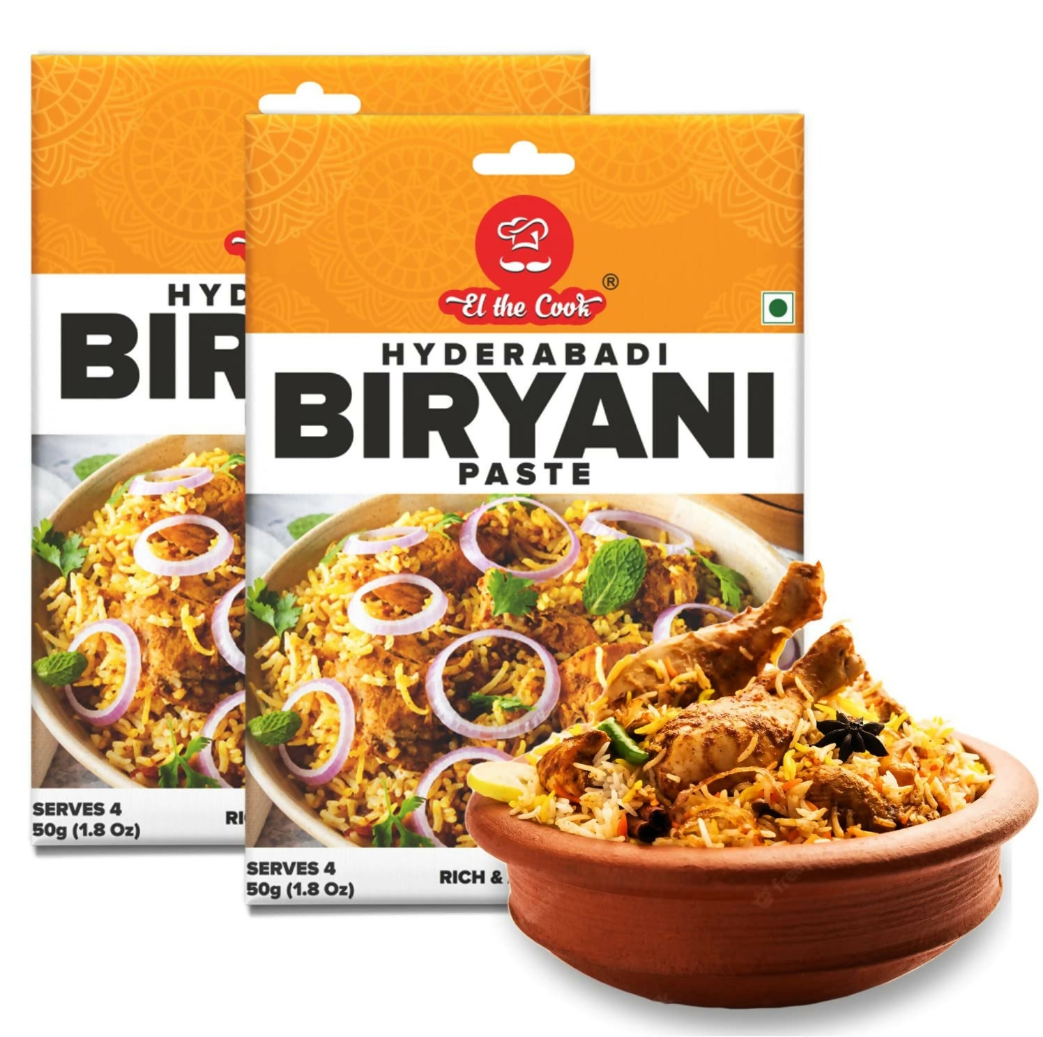EL The Cook Nizami Biryani Marinade - Medium Spicy Masala Paste - Distacart