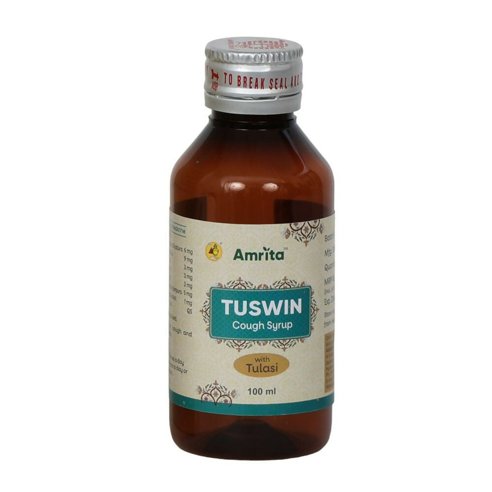 Amrita Tuswin Cough Syrup With Tulasi