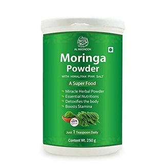 Al Masnoon Moringa Powder With Himalayan Pink Salt - Distacart