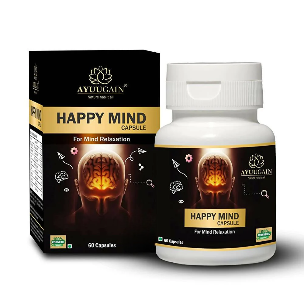 Ayuugain Happy Mind Capsule - Distacart