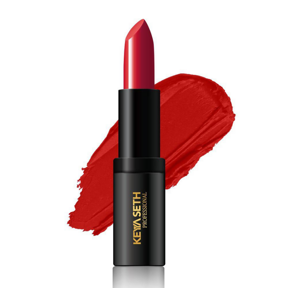 Keya Seth Aromatherapy Professional Matte Lipstick - Bright Red - Distacart