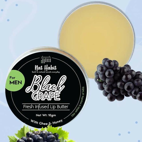 Nat Habit Black Grape Lip Butter - Distacart