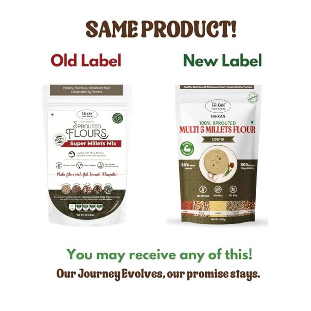 NIHKAN Multigrain Sprouted Millets Flour - Dista
