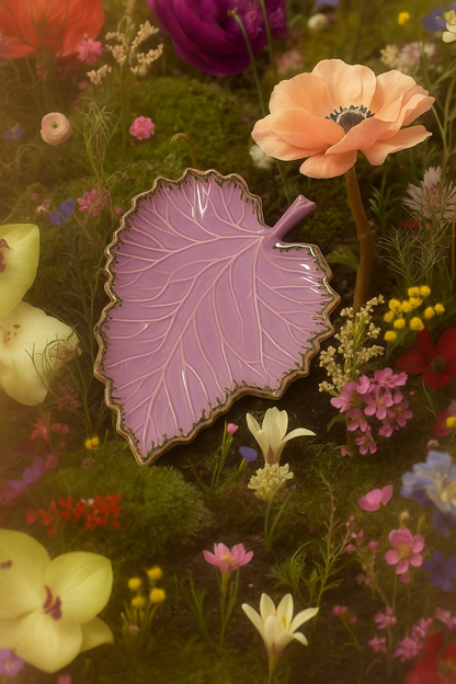 Simply Soho Blush Leaf Platter - Distacart