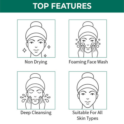 Nykaa Naturals Tea Tree & Neem Purifying Face Wash for Acne - Distacart