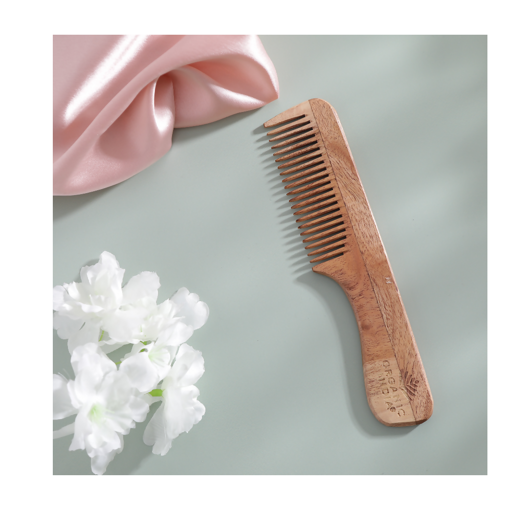 Organic India Neem Wooden Comb - Distacart