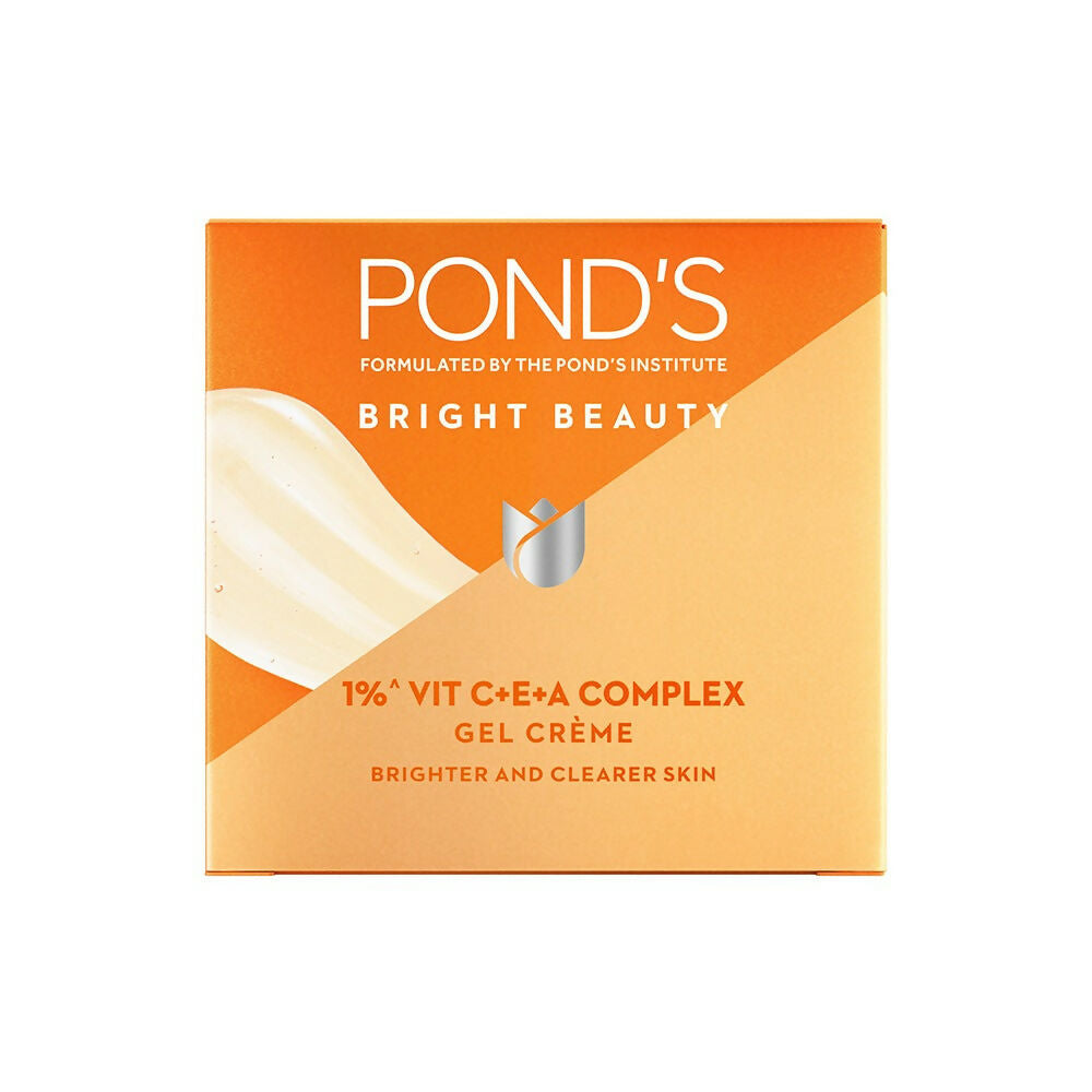 Ponds Bright Beauty 1% Vit C+E+A Gel Crème - Distacart
