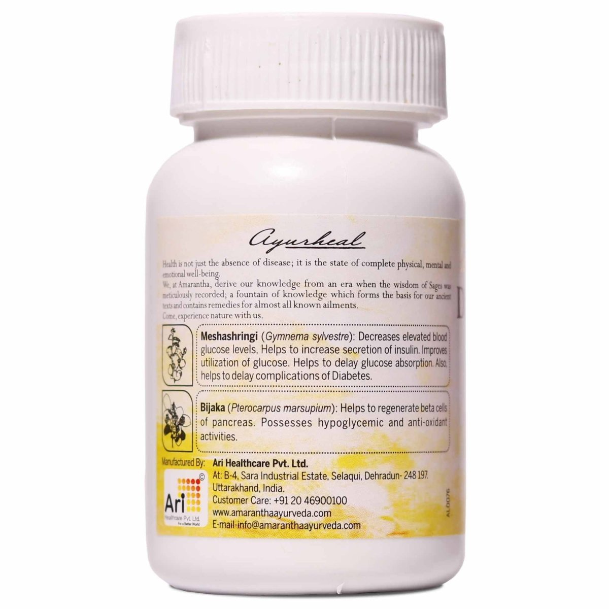 Amarantha Ayurvedic Diabulin Tablet - Distacart