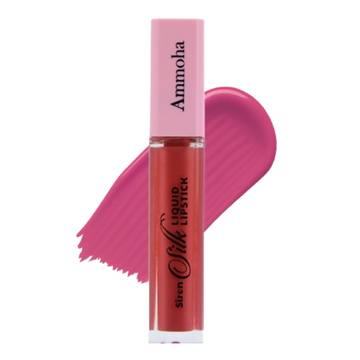 Ammoha Cosmetics Long-Lasting, Matte-Finished Spring Flamingo Color Liquid Lipstick - Distacart