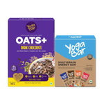 Thumbnail for Yoga Bar Multigrain Energy Snack Bars - Dark Chocolate Flavour Premium Super Oats Combo - Distacart