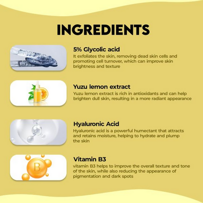 Jovees 5% Glycolic Acid Brightening Skin Serum - Distacart
